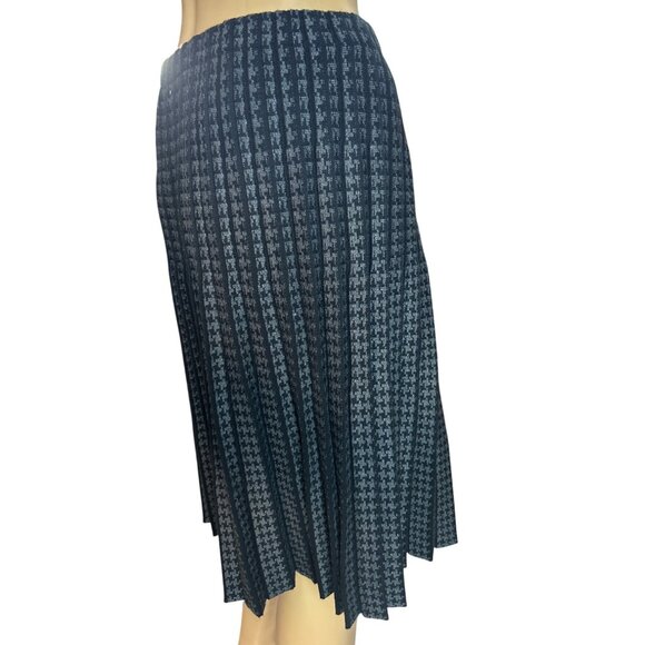 Max Studio Womens Printed Midi Sweater Skirt Small NWT Academia Fall Fashion - Picture 4 of 5